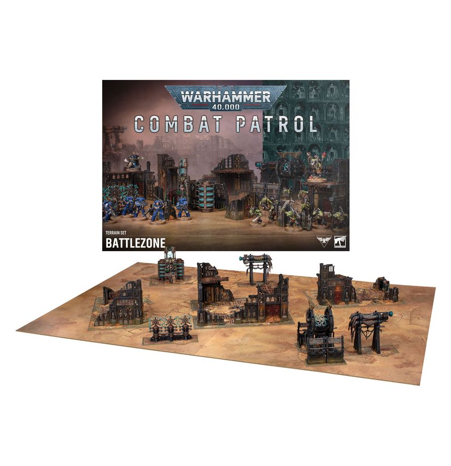 Warhammer 40K Combat Patrol Terrain Set Battlezone Miniatures Games Workshop W40K CP Terrain Set BZ