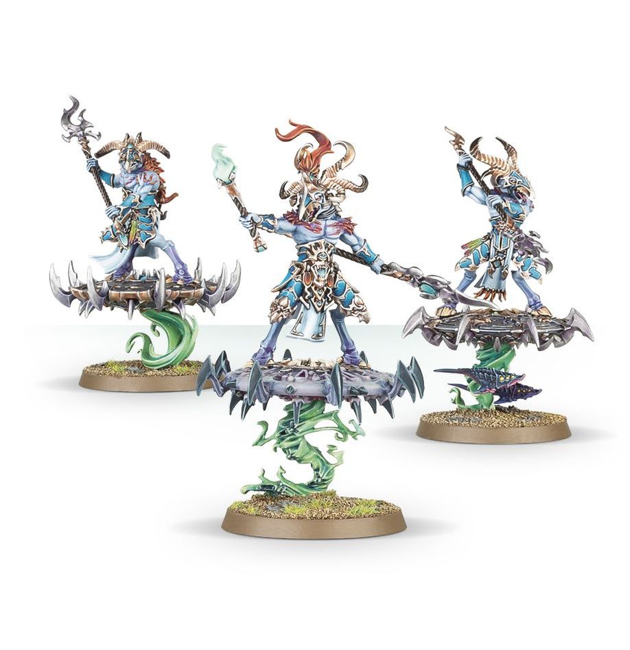 Age of Sigmar Disciples of Tzeentch: Tzaangor Enlightened Miniatures Games Workshop   