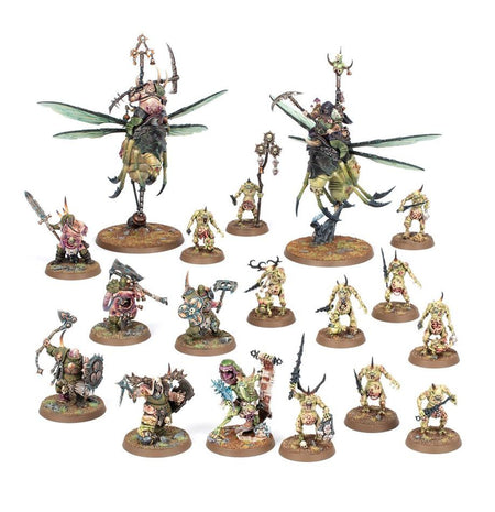 Age of Sigmar Spearhead: Maggotkin of Nurgle Miniatures Games Workshop   