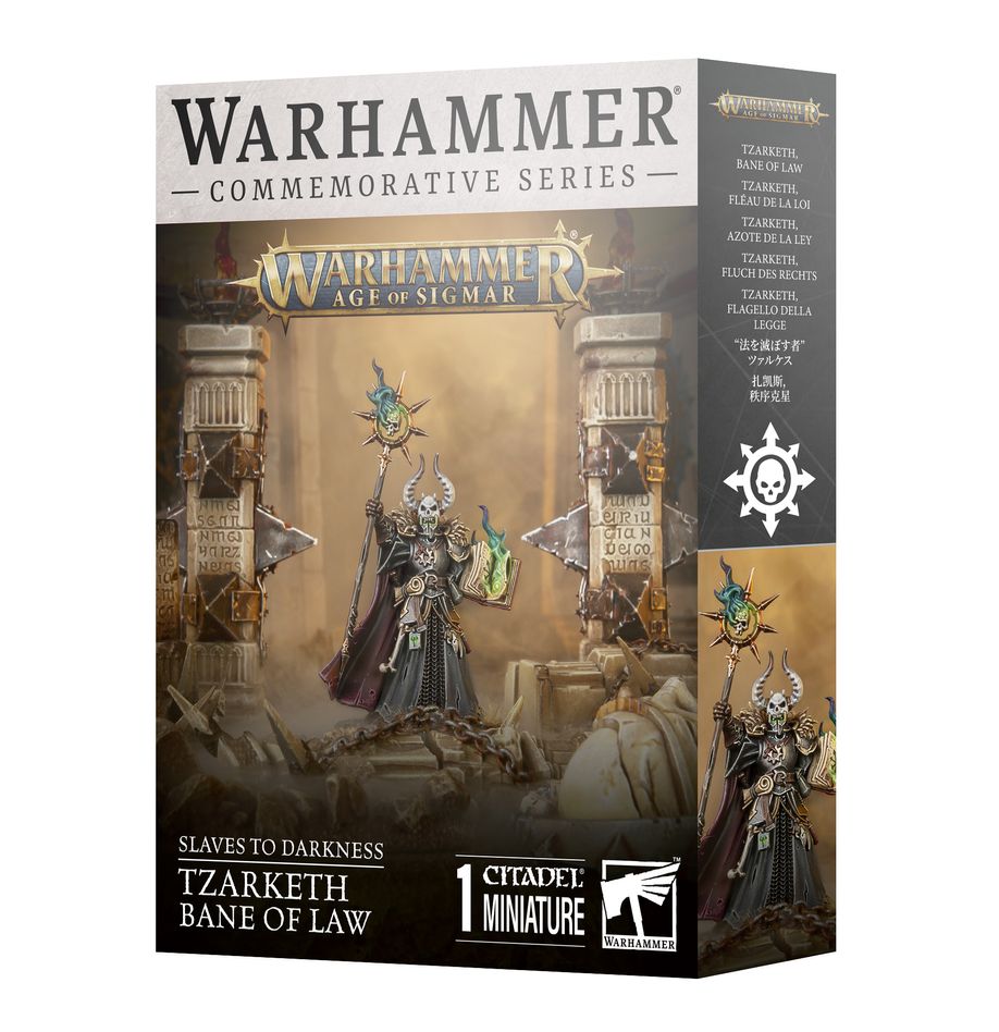 Warhammer Commemorative Series - Slaves to Darkness: Tzarketh, Bane of Law Miniatures Games Workshop   