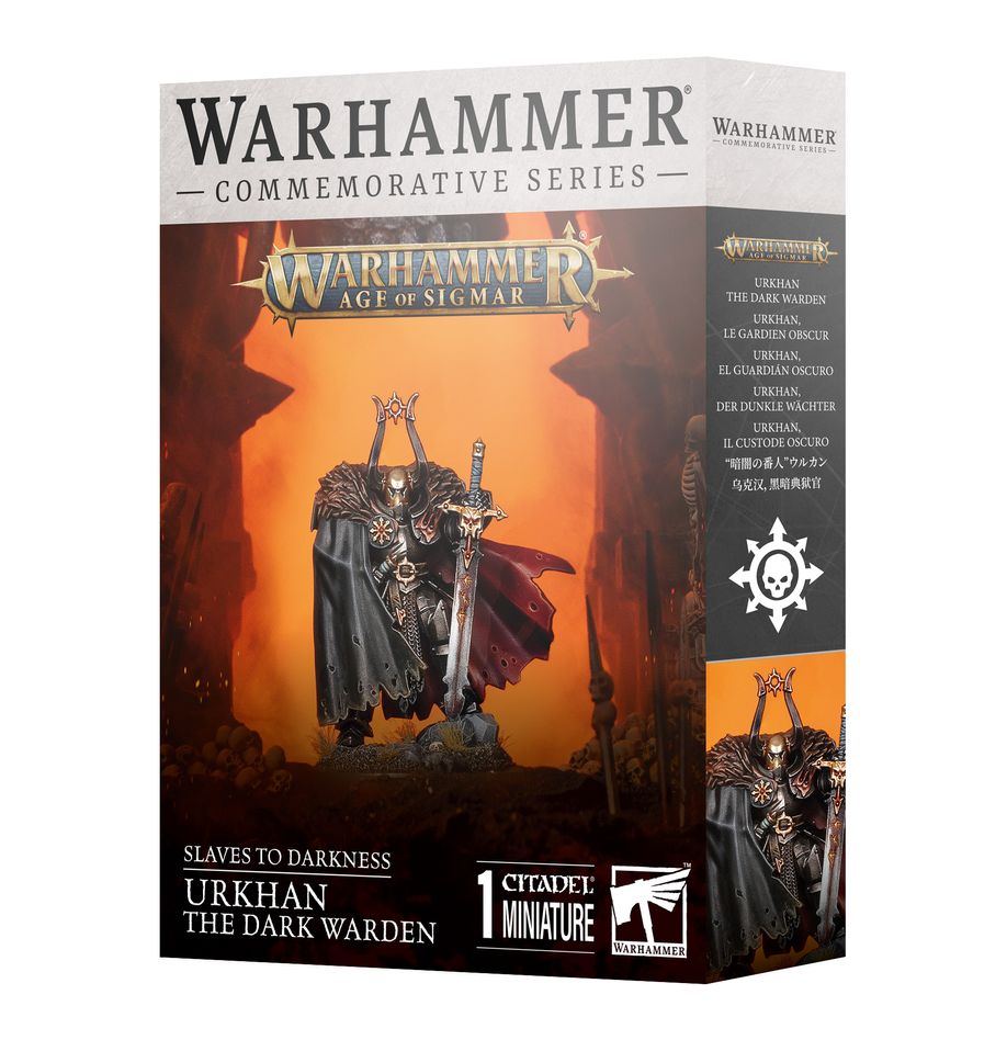 Age of Sigmar Slaves to Darkness: Urkhan the Dark Warden Miniatures Games Workshop