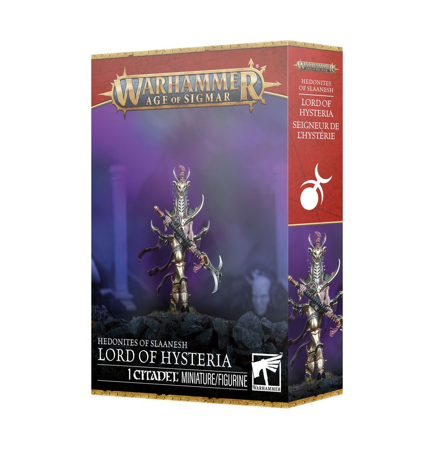 Warhammer Age of Sigmar Lord of Hysteria Miniatures Games Workshop AoS Sigmarite HoS Lord of Hysteria
