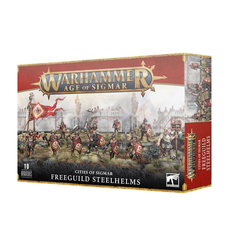 Age of Sigmar Cities of Sigmar: Freeguild Steelhelms Miniatures Games Workshop   