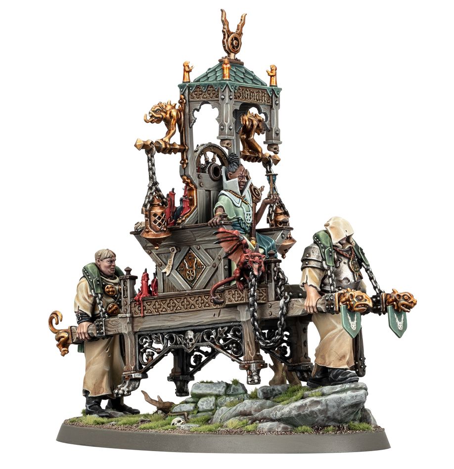 Age of Sigmar Cities of Sigmar: Pontifex Zenestra, Matriarch of the Great Wheel Miniatures Games Workshop   