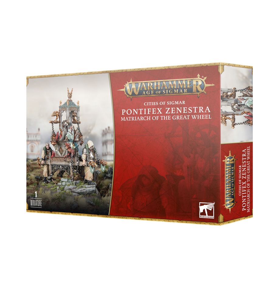 Age of Sigmar Cities of Sigmar: Pontifex Zenestra, Matriarch of the Great Wheel Miniatures Games Workshop   