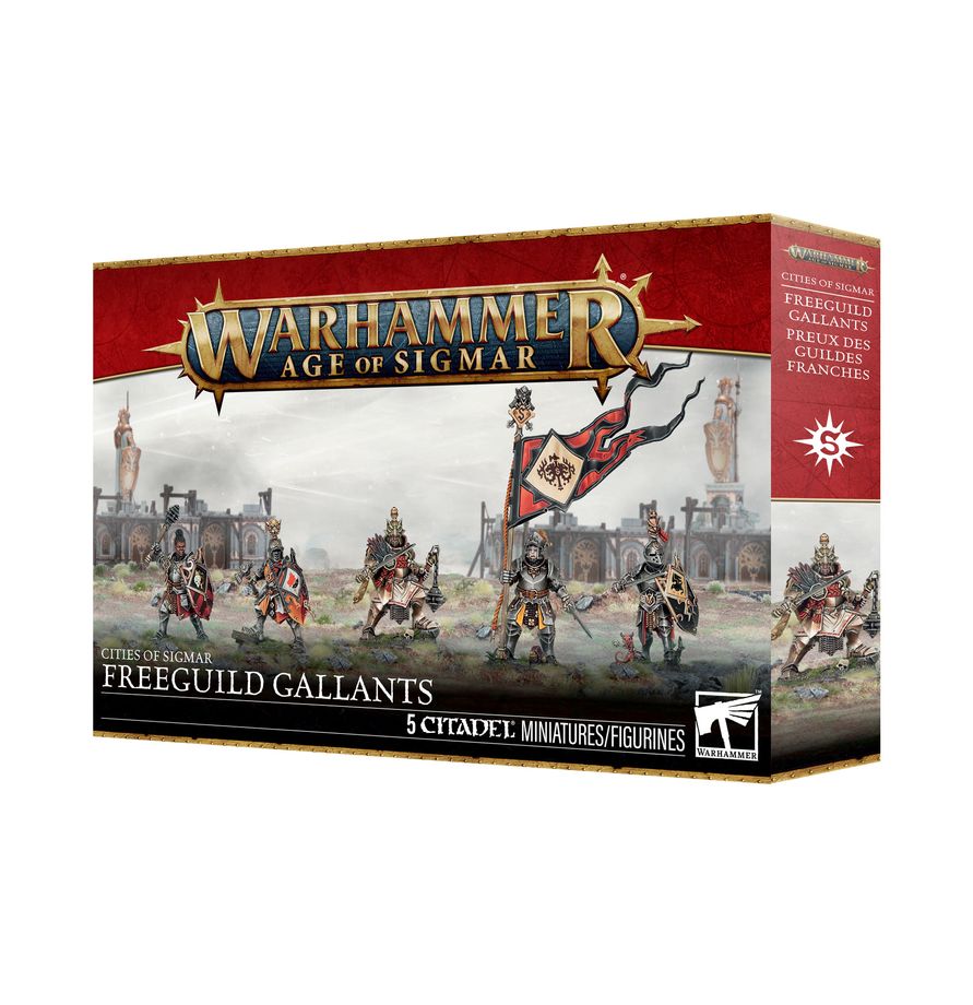 Warhammer Age of Sigmar: Freeguild Gallants Miniatures Games Workshop WH AoS: Freeguild Gallants