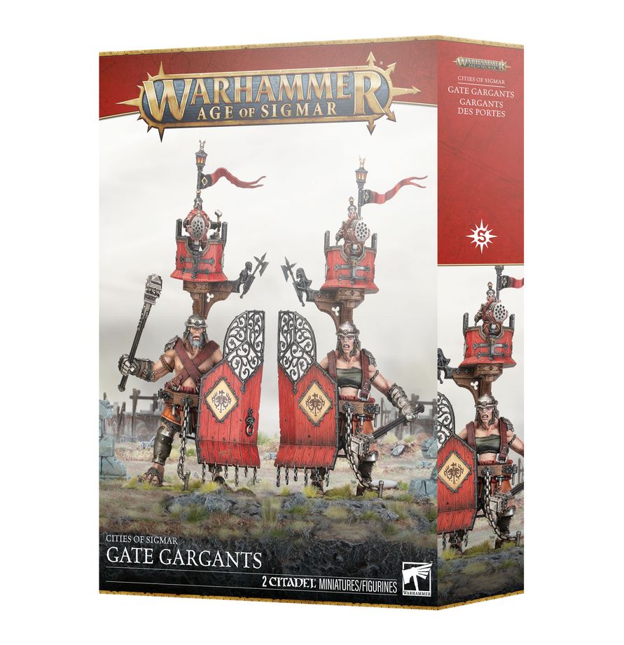 Warhammer Age of Sigmar: Gate Gargants Miniatures Games Workshop WH AoS: Gate Gargants