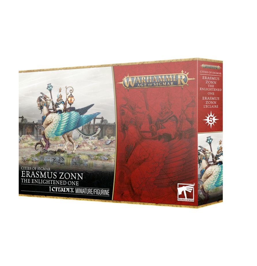 Warhammer Age of Sigmar: Erasmus Zonn the Enlightened One Miniatures Games Workshop WH AoS: Erasmus Zonn