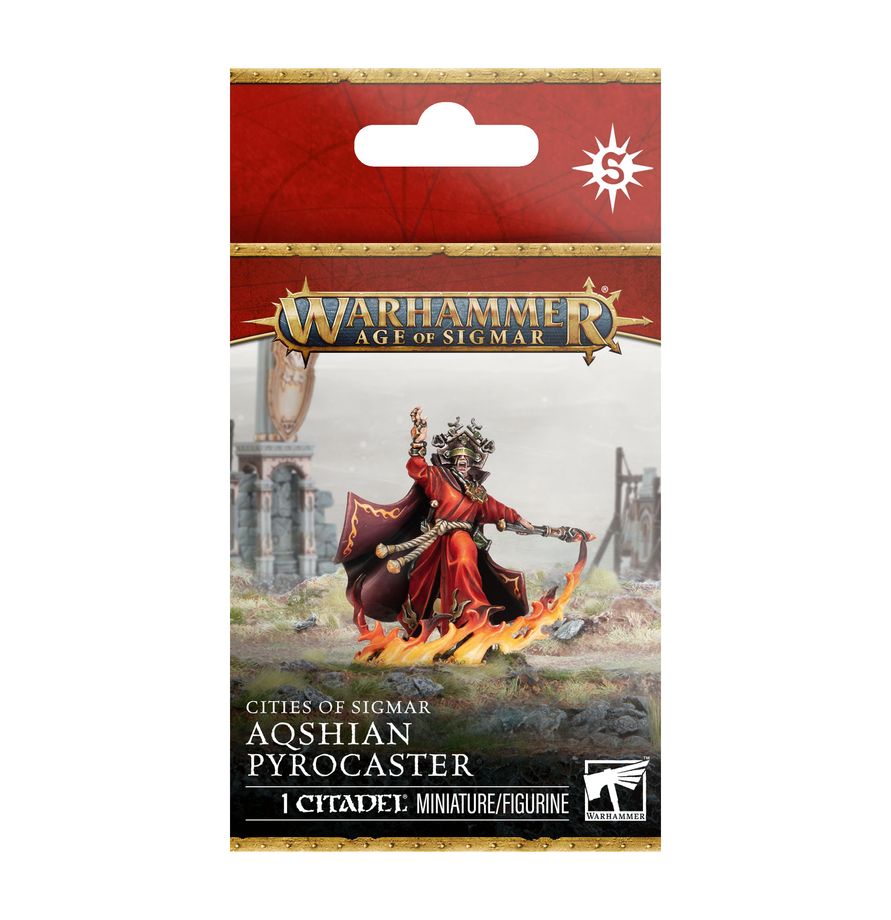 Warhammer Age of Sigmar: Aqshian Pyrocaster Miniatures Games Workshop WH AoS: Aqshian Pyrocaster