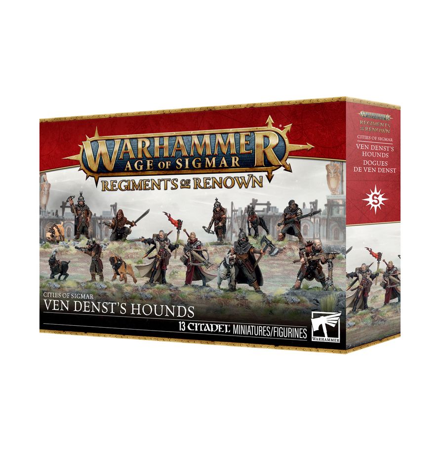Warhammer Age of Sigmar: Regiment of Renown: Ven Denst's Hounds Miniatures Games Workshop WH AoS: RoR Ven Denst's Hounds