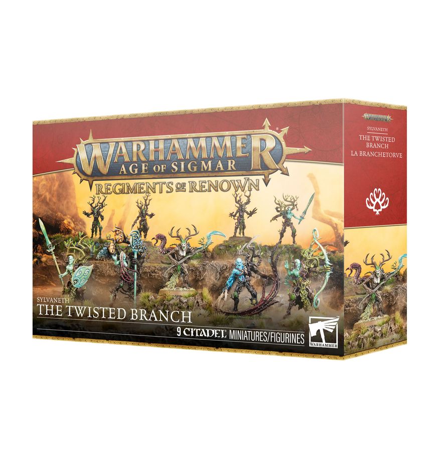Warhammer Age of Sigmar: Regiment of Renown: The Twisted Branch Miniatures Games Workshop AoS RoR The Twisted Branch