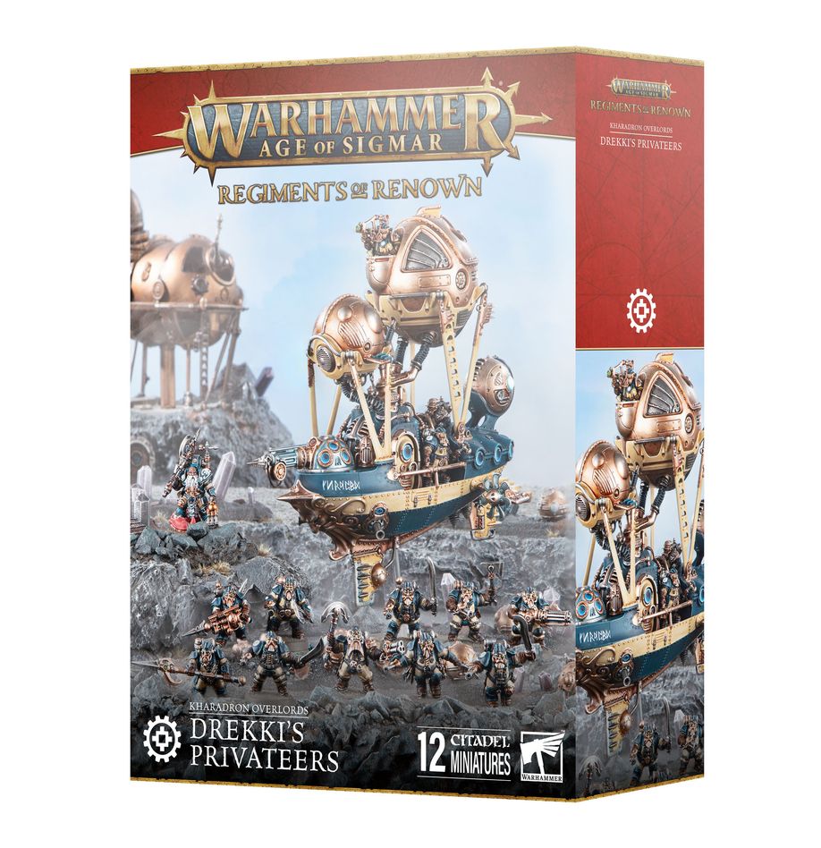 Warhammer Age of Sigmar: Regiment of Renown: Drekki's Privateers Miniatures Games Workshop