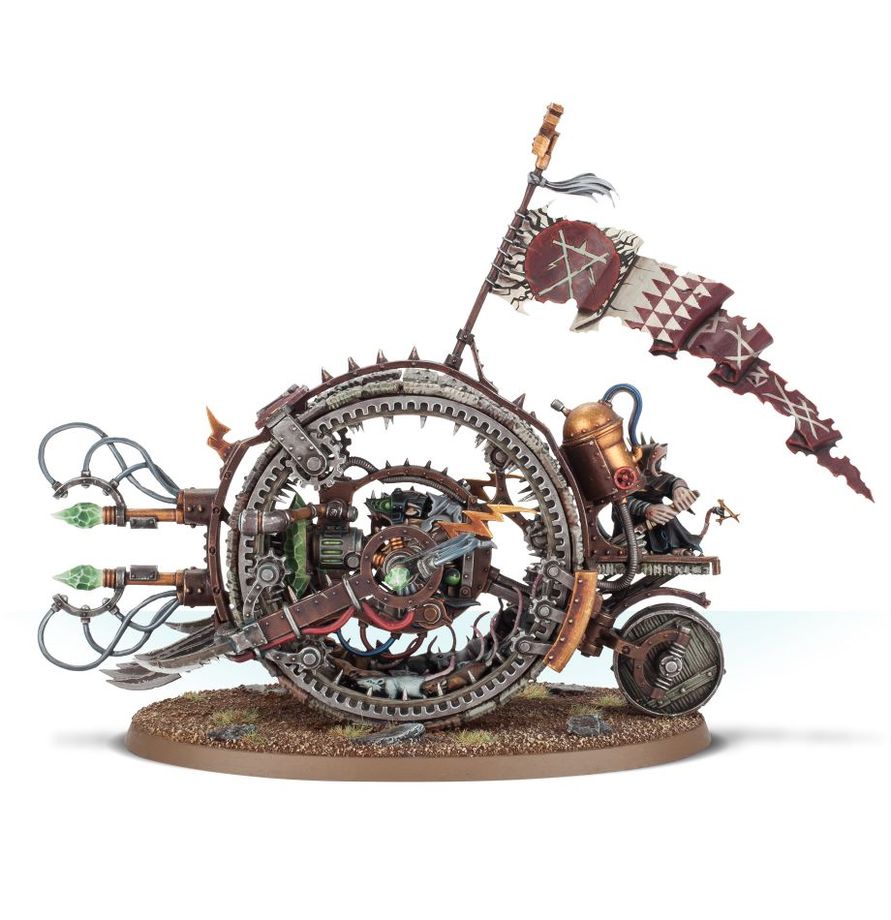 Warhammer Age of Sigmar Skaven: Doomwheel Miniatures Games Workshop AoS SKV Doomwheel