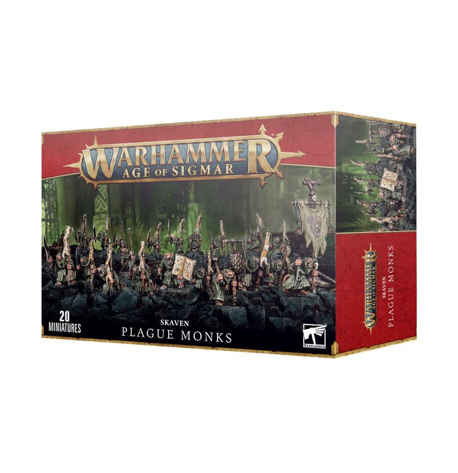 Age of Sigmar Skaven: Plague Monks Miniatures Games Workshop   