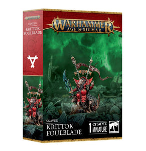 Age of Sigmar Skaven: Krittok Foulblade – Common Ground Games