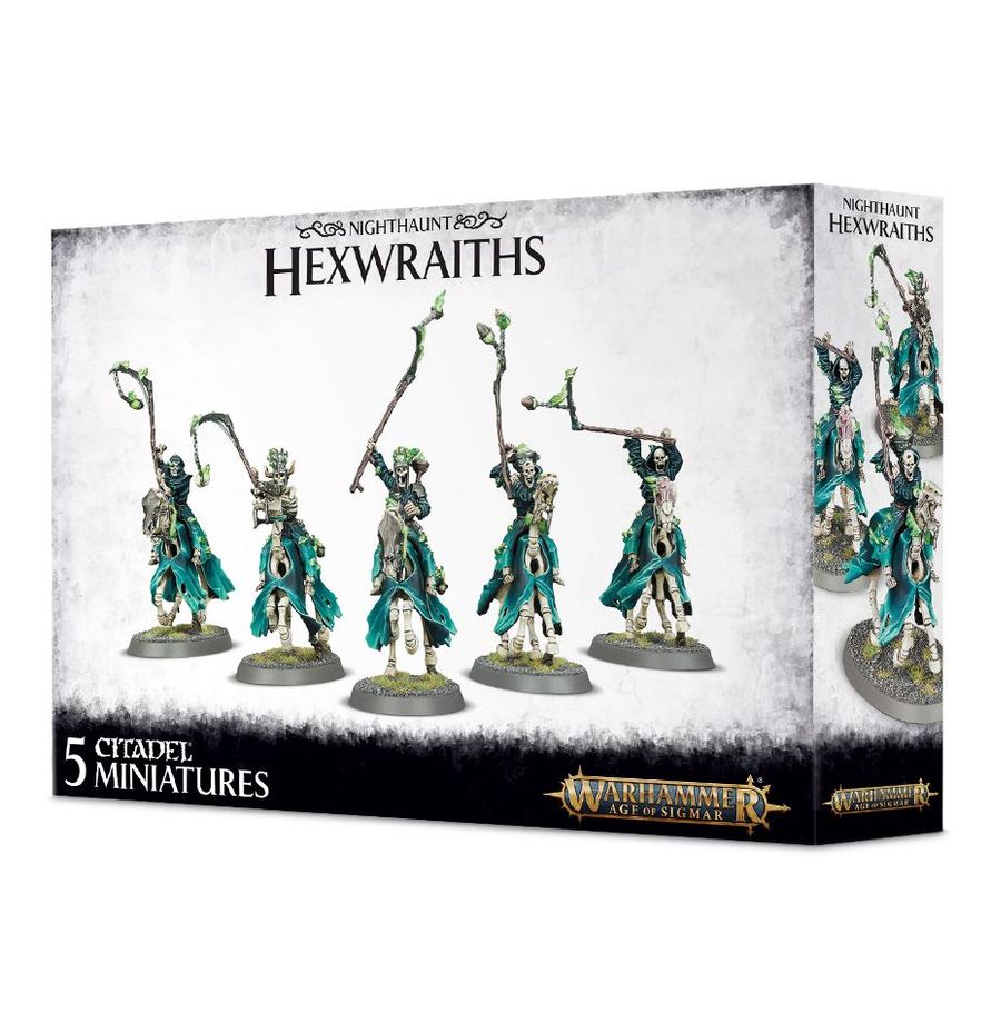 Warhammer Age of Sigmar: Hexwraiths Miniatures Games Workshop WHAoS Hexwraiths