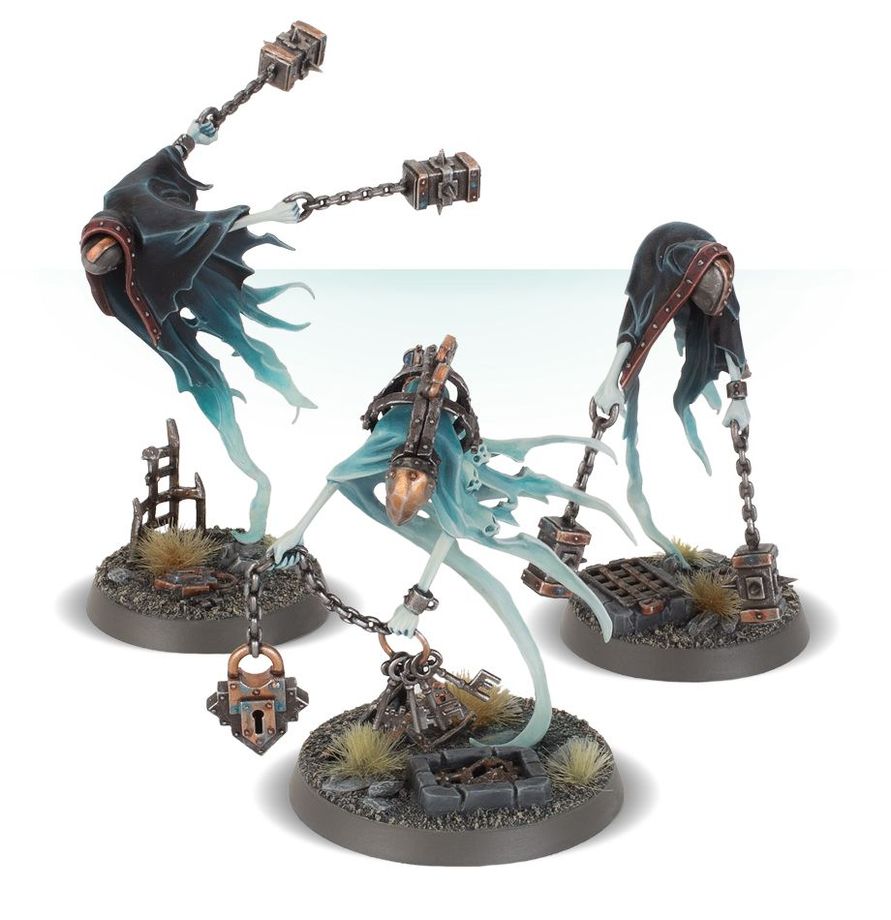 Warhammer Age of Sigmar: Spirit Torment and Chainghasts Miniatures Games Workshop WHAoS Spirit Torment and Chainghasts
