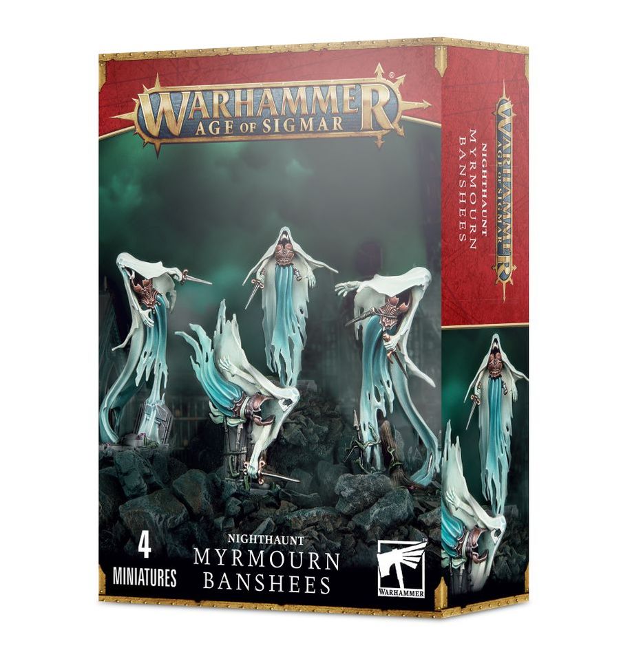 Age of Sigmar Nighthaunt: Myrmourn Banshees (Easy to Build) Miniatures Games Workshop   