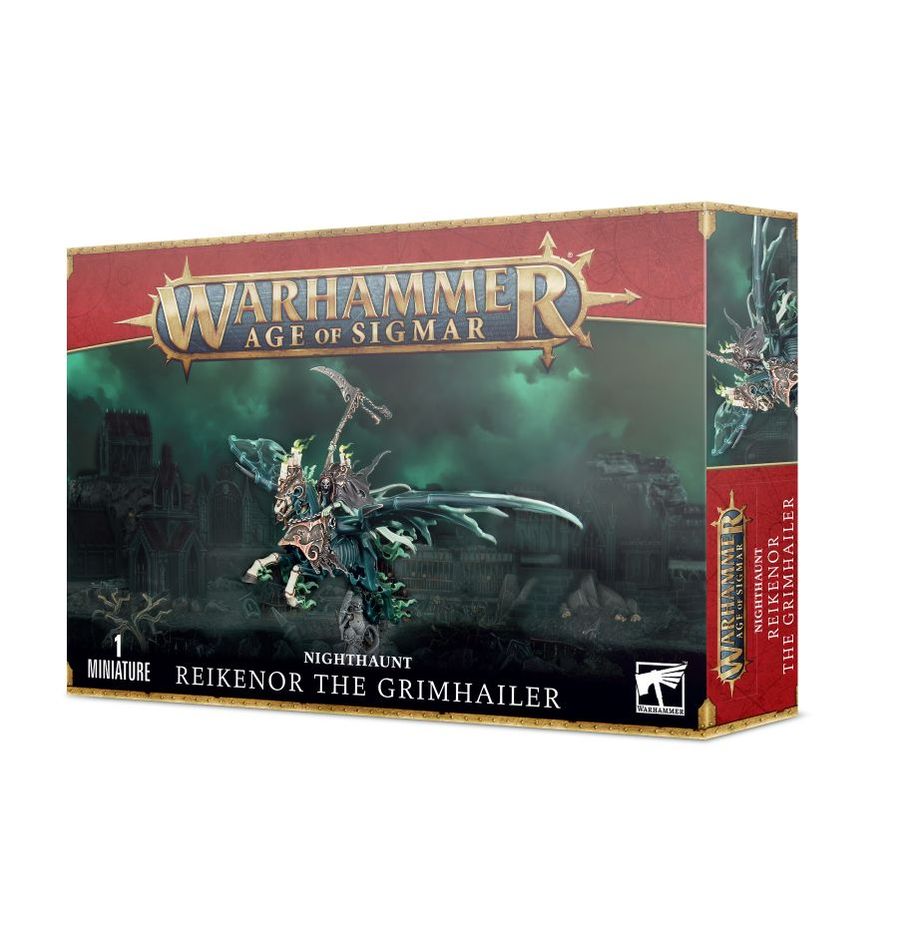 Age of Sigmar Nighthaunt: Reikenor the Grimhailer Miniatures Games Workshop