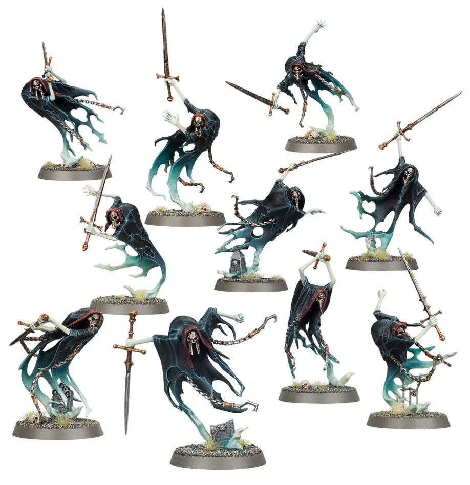 Age of Sigmar Nighthaunt: Bladegheist Revenants Miniatures Games Workshop   