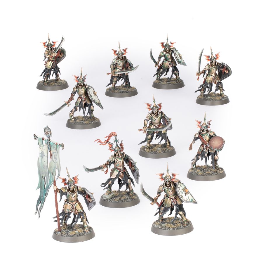 Age of Sigmar Soulblight Gravelords: Barrow Guard Miniatures Games Workshop