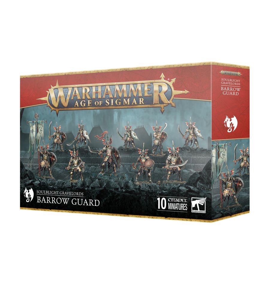 Age of Sigmar Soulblight Gravelords: Barrow Guard Miniatures Games Workshop
