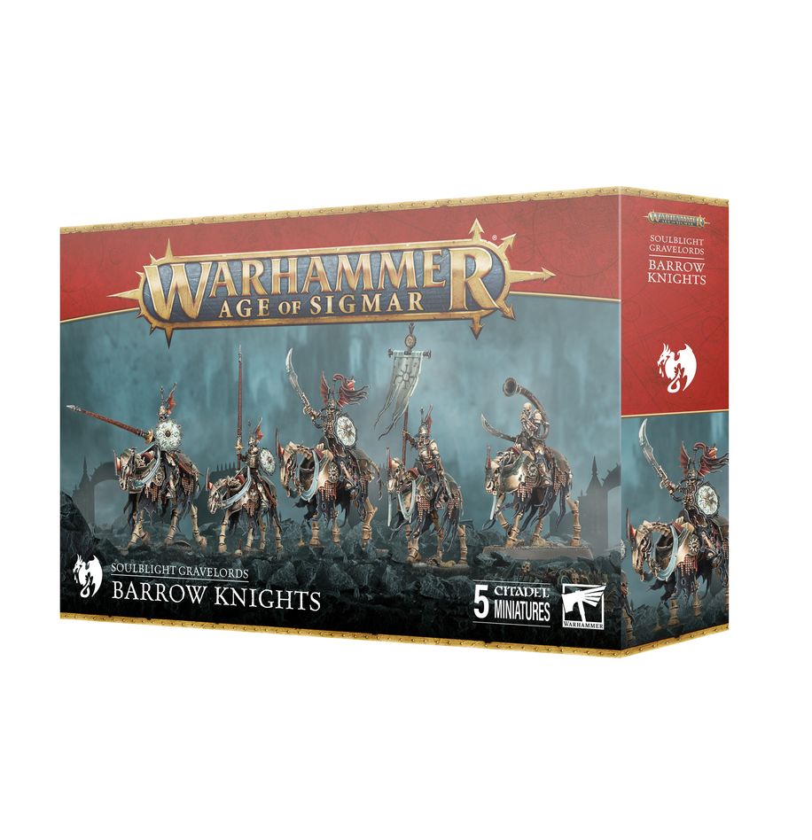 Age of Sigmar Soulblight Gravelords: Barrow Knights Miniatures Games Workshop