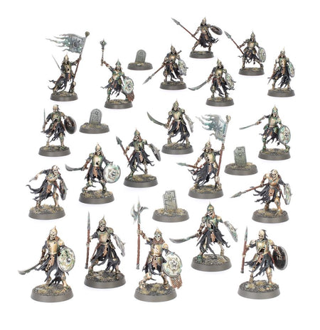 Age of Sigmar Soulblight Gravelords: Deathrattle Skeletons Miniatures Games Workshop
