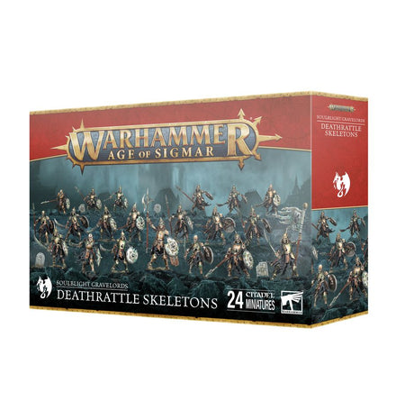 Age of Sigmar Soulblight Gravelords: Deathrattle Skeletons Miniatures Games Workshop