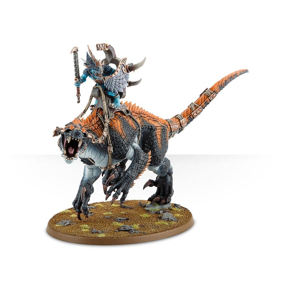 Age of Sigmar Seraphon: Carnosaur (Saurus Scar-Veteran on Carnosaur) Miniatures Games Workshop
