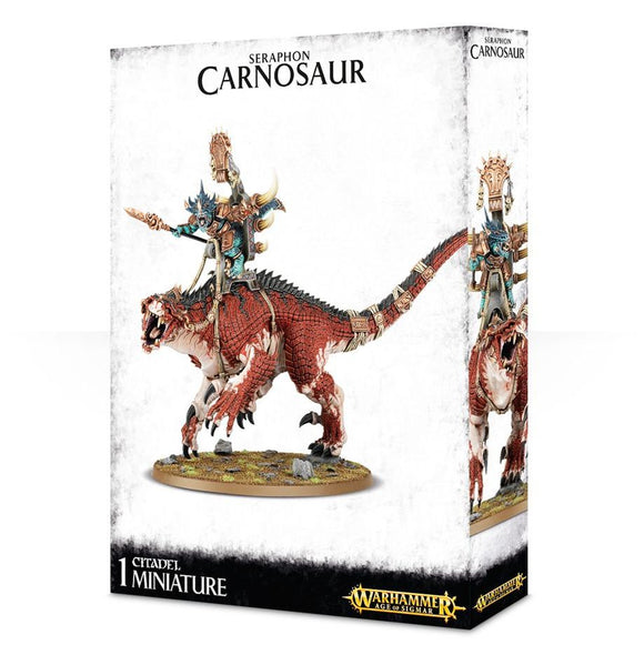 Age of Sigmar Seraphon: Carnosaur (Saurus Scar-Veteran on Carnosaur) Miniatures Games Workshop