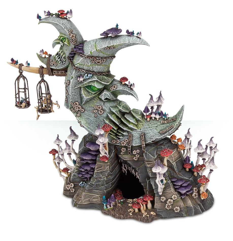 Age of Sigmar Gloomspite Gitz: Bad Moon Loonshrine Miniatures Games Workshop   