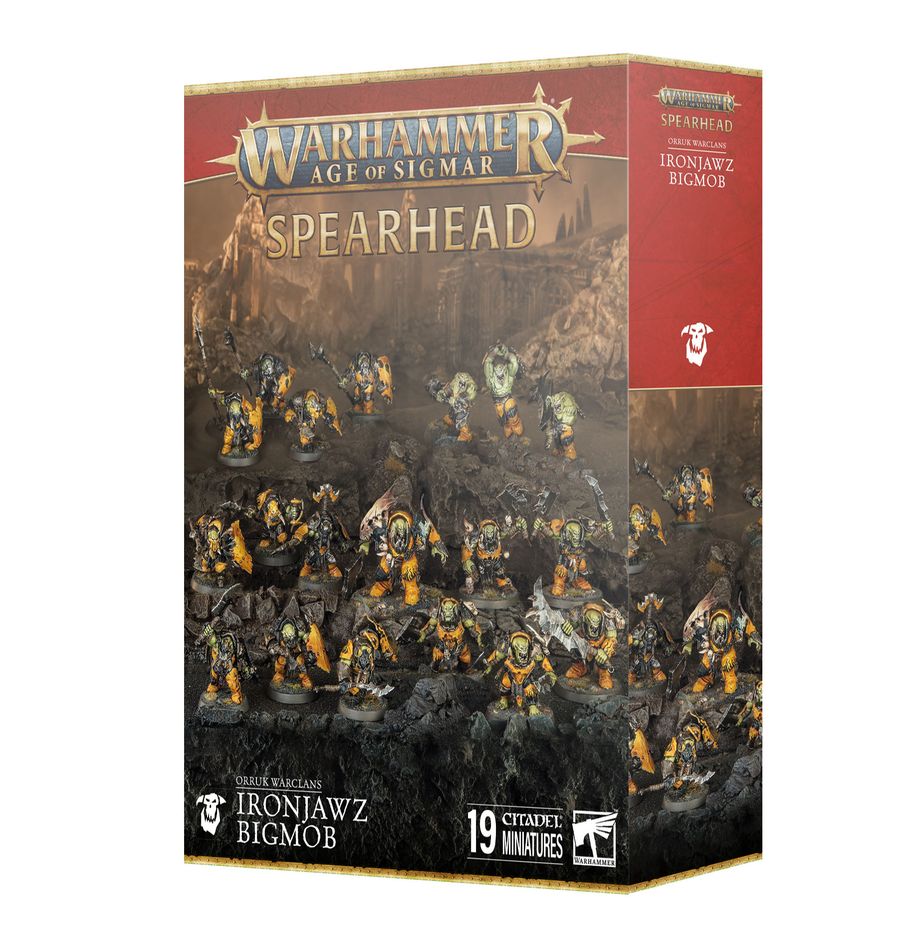 その他 Warhammer Spearhead Ironjawz Bigmob Age of Sigmar Spearhead: Orruk Warclans - Ironjawz Bigmob – Common