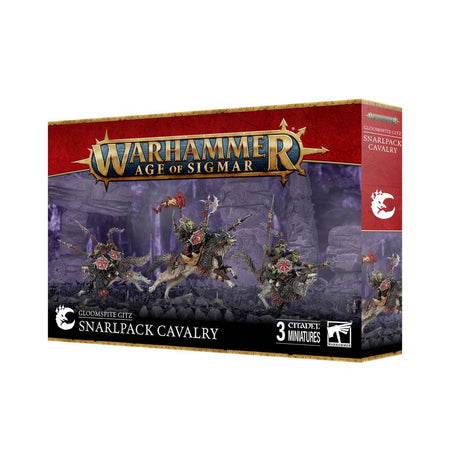 Age of Sigmar Gloomspite Gitz: Snarlpack Cavalry Miniatures Games Workshop