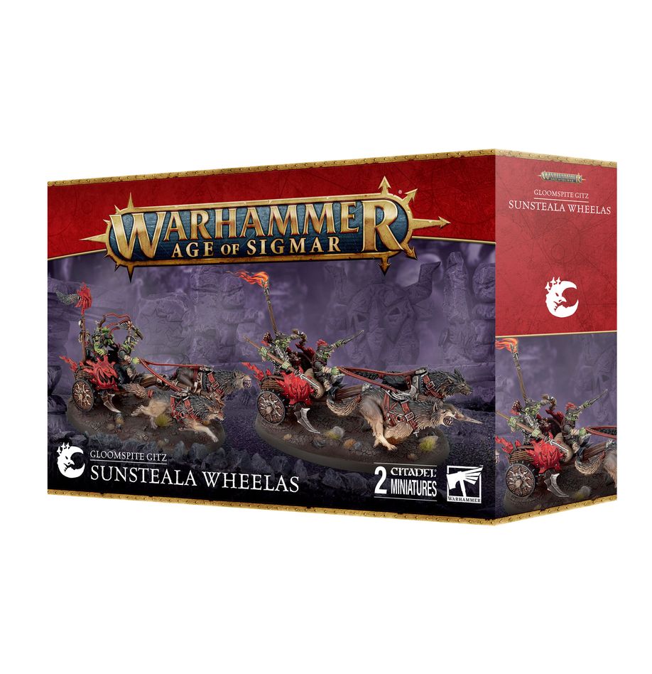 Age of Sigmar Gloomspite Gitz: Sunsteala Wheelas Miniatures Games Workshop