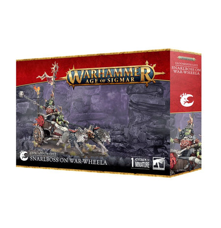 Age of Sigmar Gloomspite Gitz: Snarlboss on War-Wheela Miniatures Games Workshop