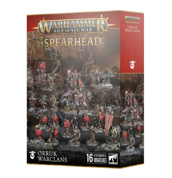 Age of Sigmar Spearhead: Orruk Warclans Miniatures Games Workshop