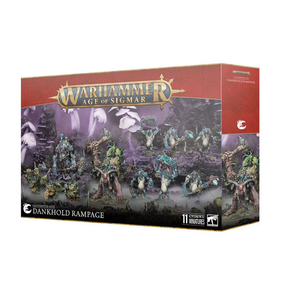 Warhammer Age of Sigmar Gloomspite Gitz: Dankhold Rampage Miniatures Games Workshop WAOS GSG DankR