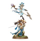Age of Sigmar Lumineth Realm Lords: Ellania and Ellathor Miniatures Games Workshop