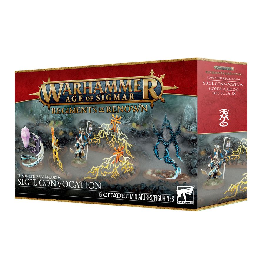 Warhammer Age of Sigmar: Regiments of Renown: Sigil Convocation Miniatures Games Workshop WHAoS RoR Sigil Convocation