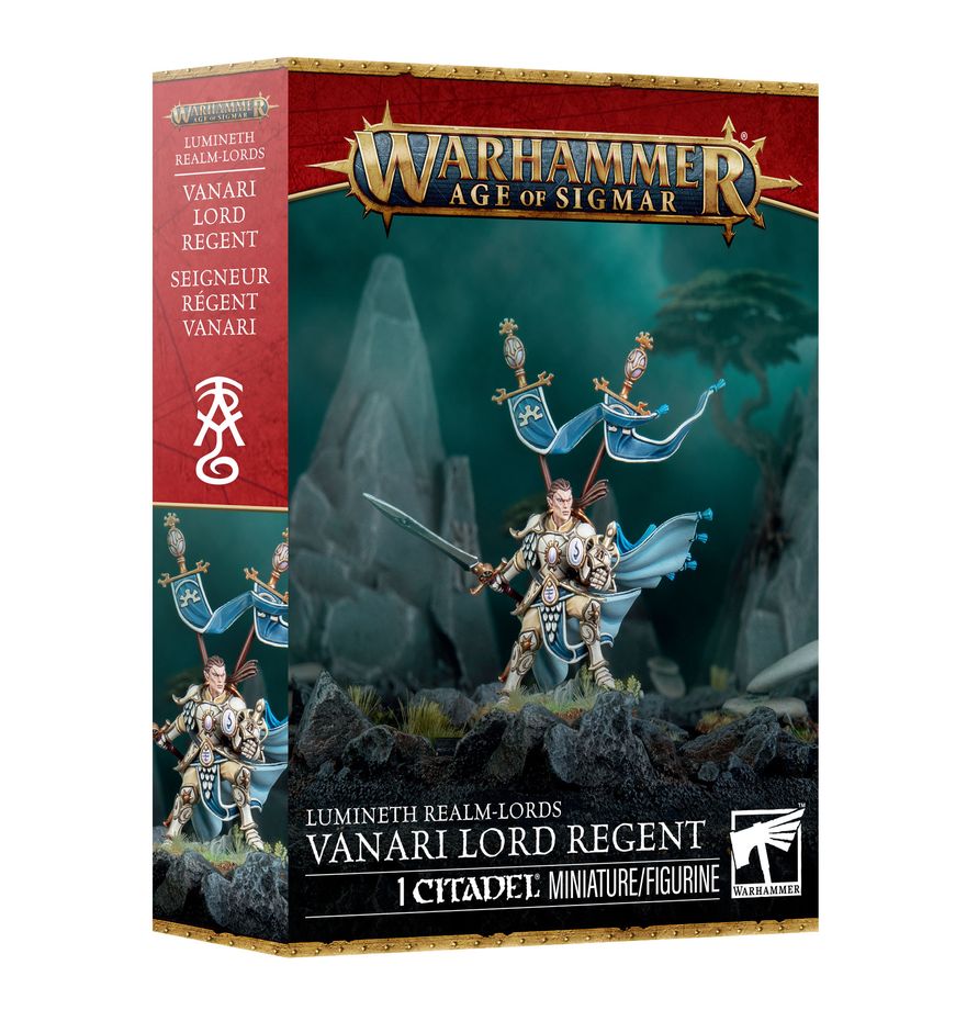 Warhammer Age of Sigmar: Vanari Lord Regent Miniatures Games Workshop WHAoS Vanari Lord Regent