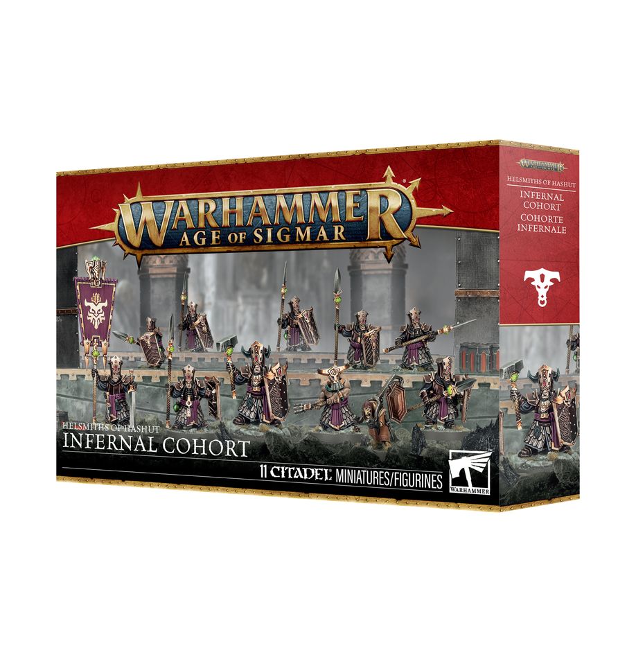 Age of Sigmar: Helsmiths of Hashut : Infernal Cohort Miniatures Games Workshop