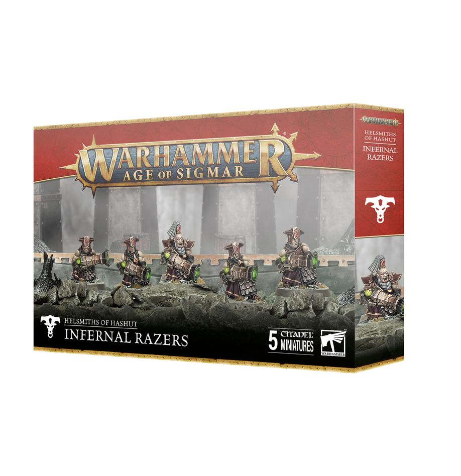 Age of Sigmar: Helsmiths of Hashut : Infernal Razer Miniatures Games Workshop
