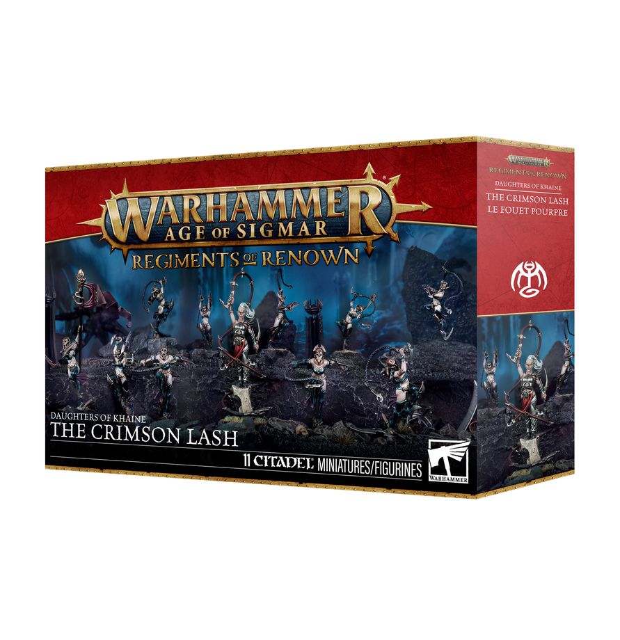 Warhammer Age of Sigmar: Regiment of Renown: The Crimson Lash Miniatures Games Workshop AoS RoR The Crimson Lash