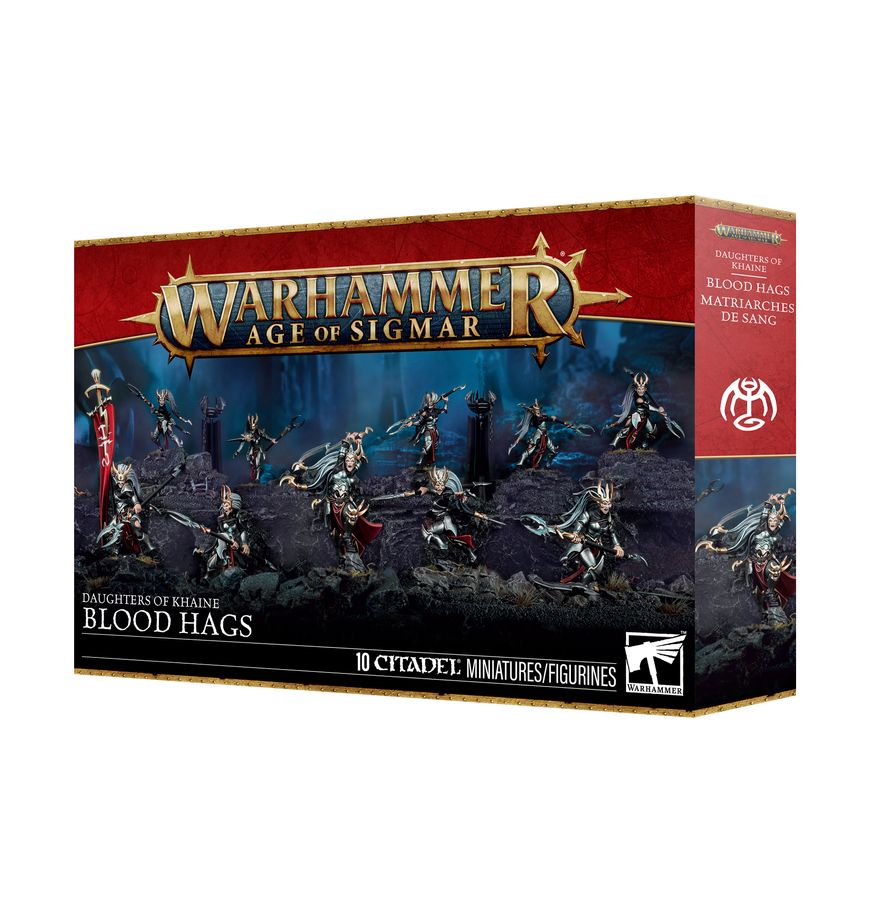 Warhammer Age of Sigmar: Blood Hags Miniatures Games Workshop AoS DoK Blood Hags