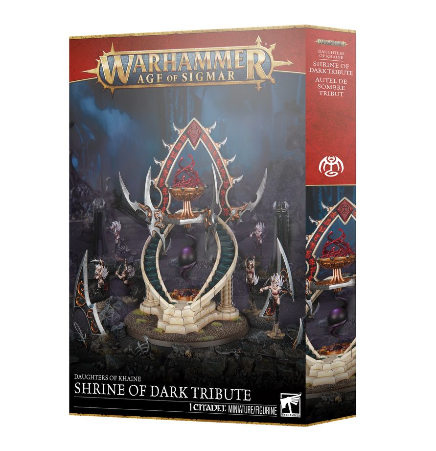 Warhammer Age of Sigmar: Shrine of Dark Tribute Miniatures Games Workshop AoS Shrine of Dark Tribute
