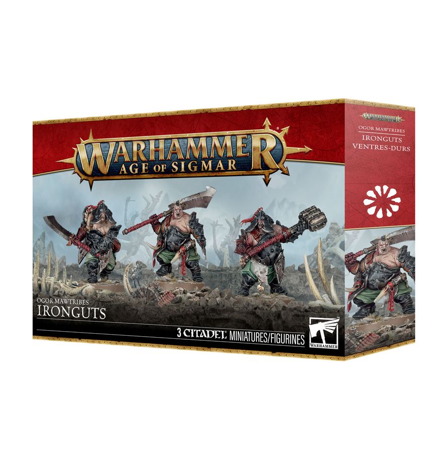 Age of Sigmar: Ogor Mawtribes Ironguts Miniatures Games Workshop AoS OMT Ironguts