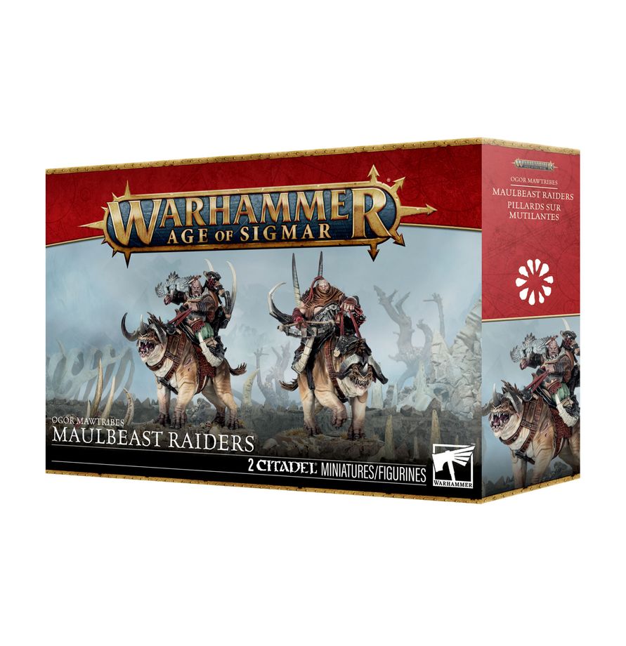 Age of Sigmar: Ogor Mawtribes Maulbeast Raiders/Cavalry Miniatures Games Workshop AoS OMT Maulbeast Raiders/Cavalry