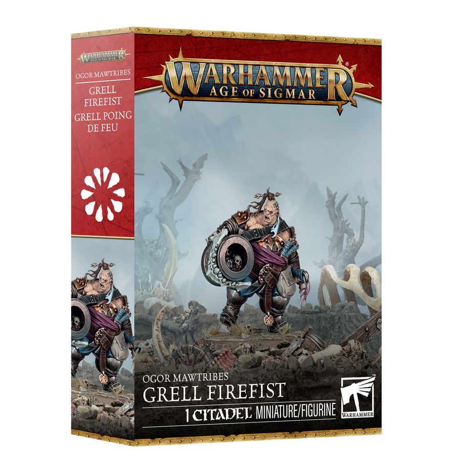 Age of Sigmar: Ogor Mawtribes Grell Firefist Miniatures Games Workshop AoS OMT Grell Firefist