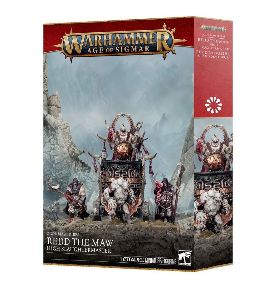 Age of Sigmar: Ogor Mawtribes Redd the Maw – High Slaughtermaster Miniatures Games Workshop AoS OMT Redd the Maw
